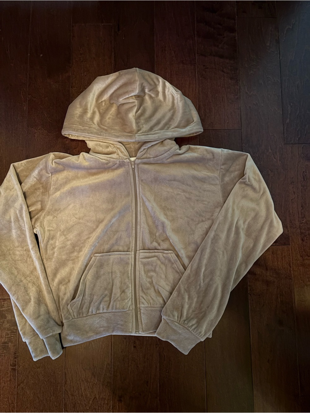 Velvet Zip Up